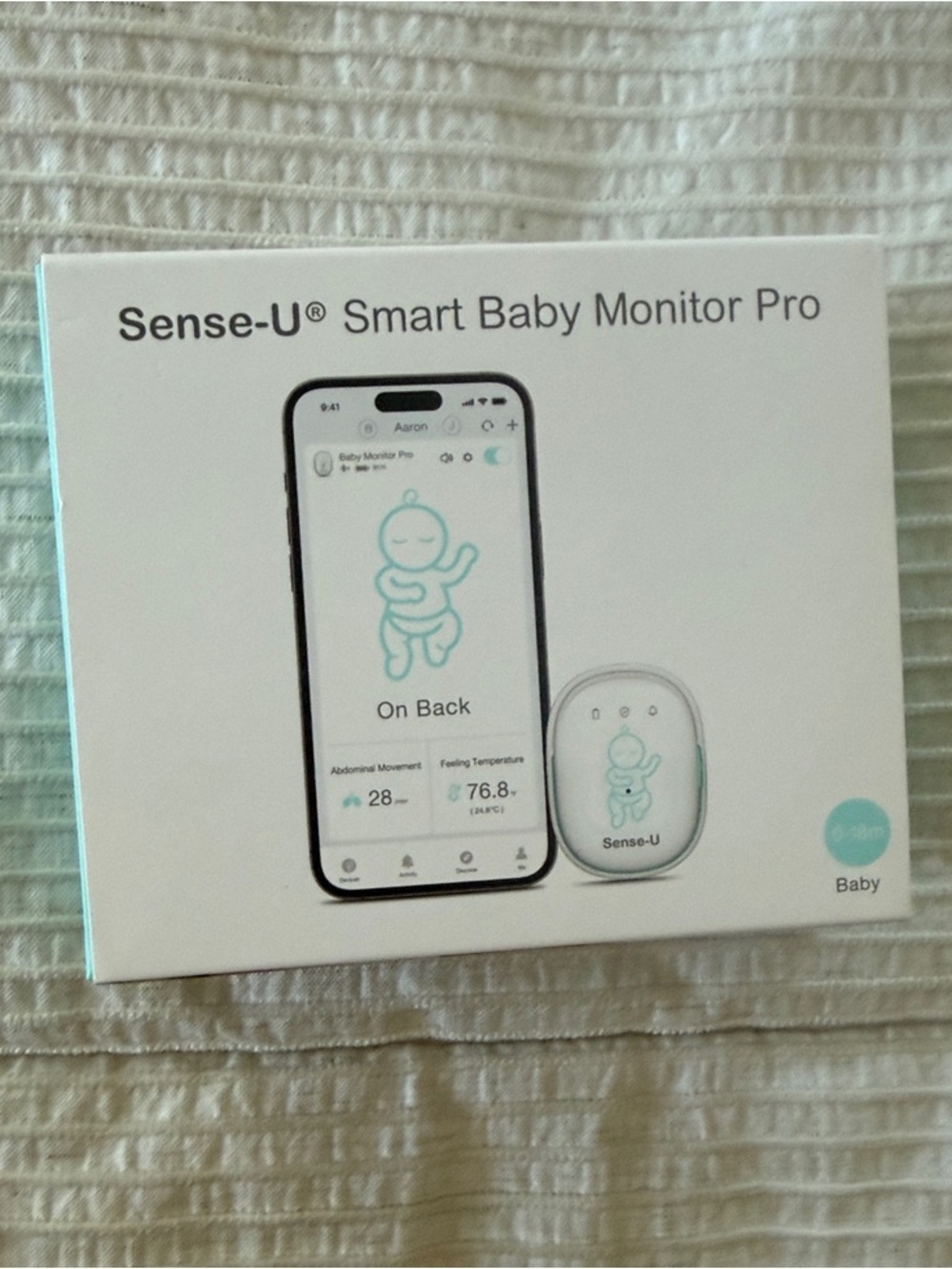 Sense-U Smart Baby Monitor Pro - White